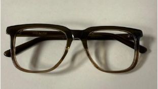 Two Ace & Tate Murraay Olive Gradient Glasses Frame, 53 18/145, No Lenses