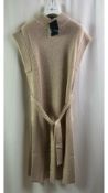 Bruuns Bazaar Parisa Jovie Knit Vest Midi Dress, Roasted Grey Khaki, Size S