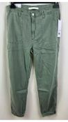 Joe's Women's Cuffed Trousers, Green, Size 29