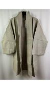 Gudrun Sjoden Women's Kimono Jacket, Light Beige, Size L