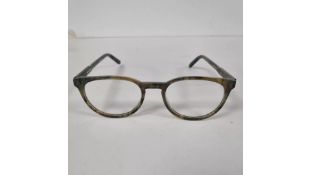 Two Ace & Tate Eye Glasses, Demo Lenses, Damien, Marbled Green, 50 19 145