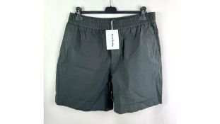 Acne Studios Men's Shorts, Anthracite Grey, Size 48