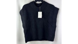 Malene Birger Women's Sleeveless Jumper, Black, Size L