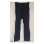 Liu Jo Women's Bootcut Pants, Black, Size UK 8