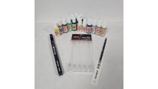 AK Interactive Paint and Tools Bundle