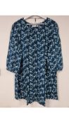 Two Seasalt of Cornwall Moonfish Tunic, Wild Raspberries Seaway, Size 18 UK