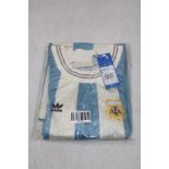 Adidas Originals CE2310 Argentina Tank Dress, Blue/Off White, UK 12