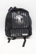 Two Wednesday Premium Nevermore Backpack, Black/Grey