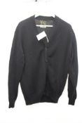 Corgi Hosiery Ltd. Cardigan, Black, Size XL