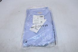 Two Mascot Premium Women's Modern Fit Stretch Shirts, Light Blue, 1x 42, 1x 46