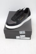 Just Cavalli Fondo Minimal Dis 4 Trainers, Black/White, EU 43