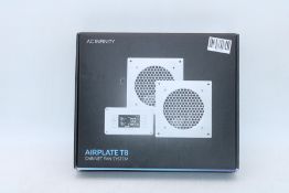 AC Infinity Airplate T8 Quiet Cabinet Fan System with Thermostat Control, White, Size 16cm