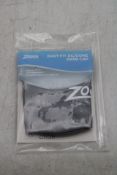Zoggs Easy Fit Silicone Cap 6 Pack, Black, One Size