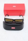 Diesel ODL2003 Sunglasses, F-Shiny Dark Havana/L-Solid Brown