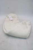MKI Miyuki Zoku Cuffed Bottoms, White, Size M