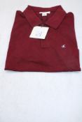 Calvin Klein Classic Fit Polo Shirt, Renaissance Red, Size M