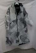 Uvex Tech Series Exo Shell Snowboard Coat, White, Size L