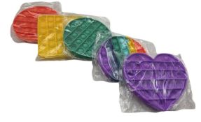 Approximately 50x Sensory Bubble Pop Toys, Various Colours and Styles, New, Sealed. Total RRP £180