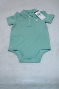Ralph Lauren Kids Body Suit, Light Green, Age 9M