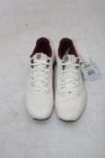Reebok Women's Nano X3 Varsity Trainers, White/Maroon, UK 8, No Box