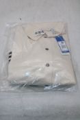 Adidas Adibreak Two In One Denim Crop Jacket, Beige/Black, UK M