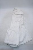Heidi Klein ST Lace Insert Mini Dress, White, Size S