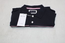 Eden Park Polo Shirt, Marine/Pink, Size M