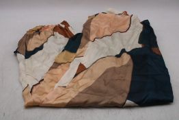 Jaki London Lilith Elastic Waist Silk Trousers, Multi, Size S/M