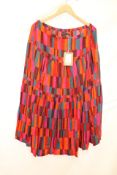 Gudrun Sjoden Rut Skirt, Parrot Red/Patterned 30, Size M