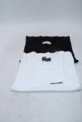 Two Nude Projeckt Pasik Tank Top, Black/White, Size XS