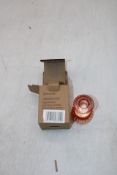 Six Talking Tables Boho Glass Candle Holder, Small, Orange
