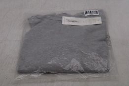 Rabens Saloner Light Stretch Crew Neck T-Shirt, Grey, Size L