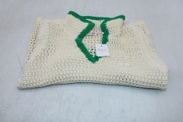 Bonpoint Elanita Sweater, Beige/Green, Age 12