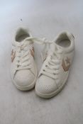 Convers All Star Weapon OX Trainers, Vintage White/Light Brown, Size 9, Sample, No Box
