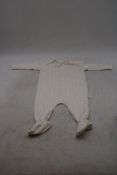 Bonpoint Catia Pyjamas, Off White/Pink, Size 12M