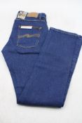 Nudie Jeans Grim Tim Jeans, Blue, W29/L32