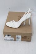 Steve Madden Jypsey Leather Heels, White, US 6.5