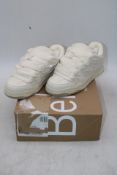 Bershka Doblado Skate Trainers, White, UK 9. Box damaged