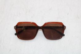 Scotch & Soda 5419 145 Sunglasses, Crystal Cognac
