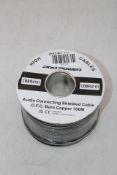 Pro-Power CBBR 4161 Audio Connecting Shielded Cable, Black, Size 100m