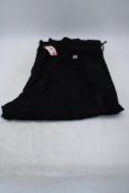 Lucy & Yak Mylo Wide Leg Trousers, Black, , Size 4XL