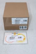 Twenty-five Prysmian 1x8 PLC Steel Tube No Connector, Singlemode Bare Fiber Splitter