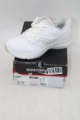 Saucony Women's Integrity Walker 3 Walking Shoes, White, UK 5. Box damaged