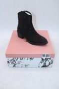 Moda In Pelle Women's Petronella All Over Glitz Western Boots, Black, EU 38