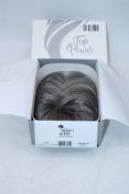 Ellen Wille Top Power Top Mono Synthetic Hair, Hair Topper, Salt/Pepper Mix