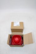 Two Eaton, 9-15 V DC, 18-28 V DC, IP65, Visual Fire Alarm Wall Mount Sounder Beacon Device, Red