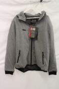 John Doe XTM Hoodie V2, Melange, Size 2XL