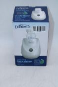 Dr Browns Bottle Warmer & Steriliser, White. Box damaged