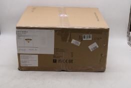 Hinkley Elstead Plymouth 3 Light Semi Flush Ceiling Light Old Bronze, 220-240V. Box damaged