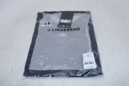 J.Lindeberg Alfonso Printed T-Shirt, Navy, Size L